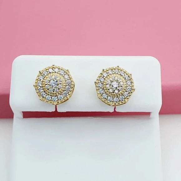 - "925 Sterling Silver Cubic Zirconia Earrings, U19254635 - Picture 4 of 11